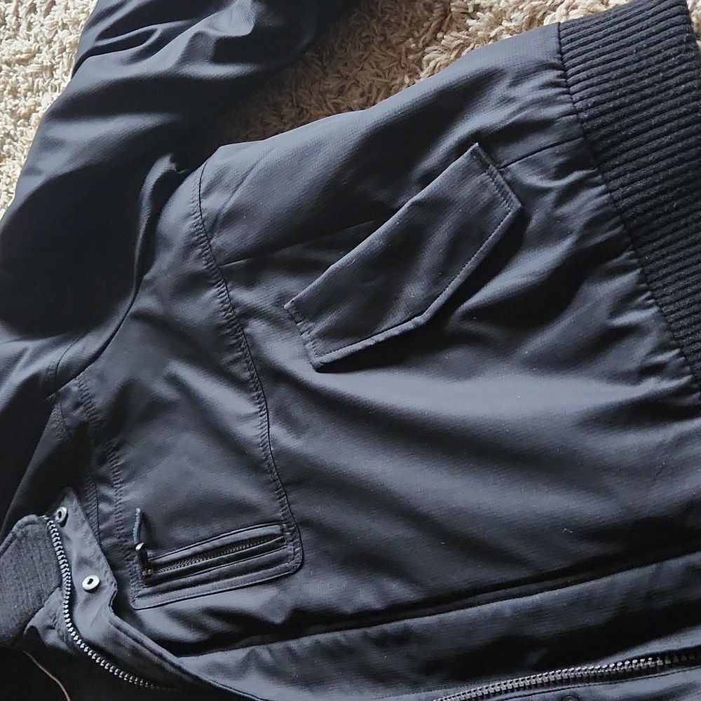 Calvin Klein Black Men's Winter Coat Size 3XL - Picture 4 of 11